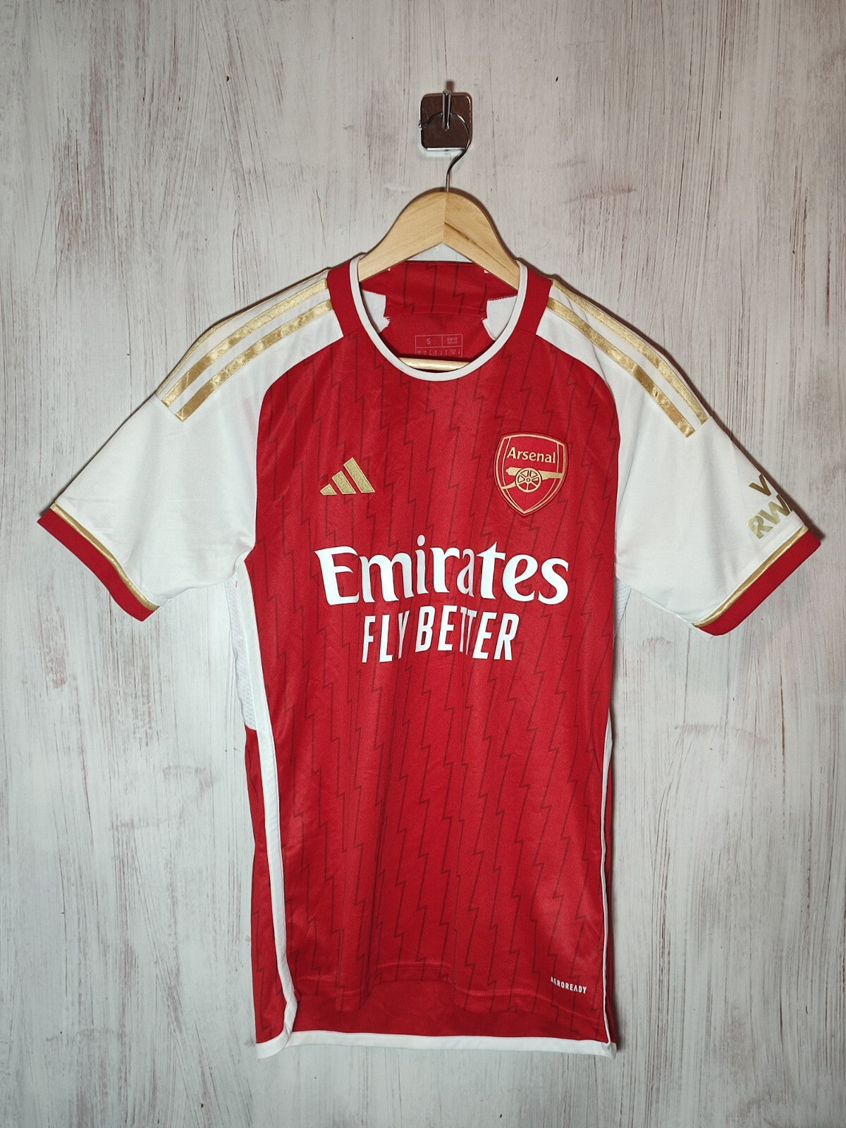 Arsenal London 2023 2024 home Sz S soccer shirt jersey football maillot tee kit