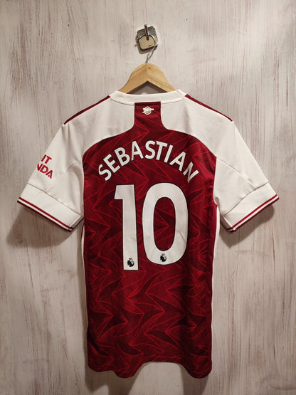 Arsenal London 2020 2021 home Size M Adidas soccer shirt jersey football kit tee