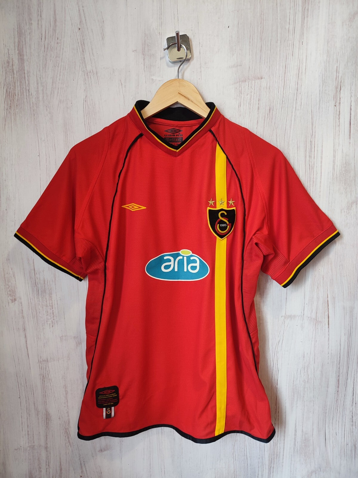 Galatasaray AS 2002 2003 away Sz S football shirt soccer jersey vintage kit tee