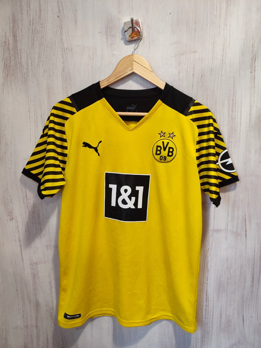 Borussia Dortmund 2021 2022 home Sz M BVB Puma jersey shirt football kit soccer