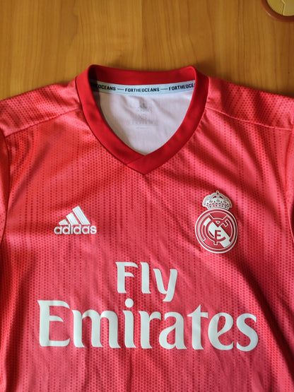 Real Madrid 2018 2019 third Size XS Adidas shirt jersey soccer football kit 3rd