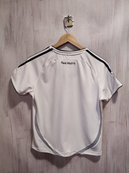 Women Real Madrid 2006 2007 home Size L Adidas shirts jersey football kit trikot