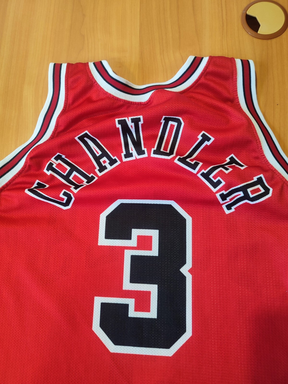 Chicago Bulls #3 Chandler Size M Champion basketball shirt jersey kit tee trikot
