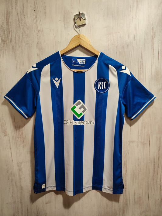 Karlsruher SC 2023 2024 home Size S KSC Macron jersey shirt football soccer kit