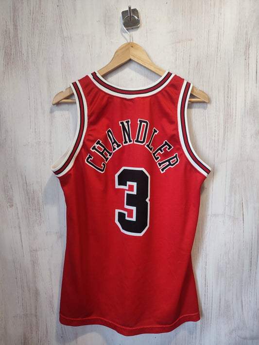 Chicago Bulls #3 Chandler Size M Champion basketball shirt jersey kit tee trikot