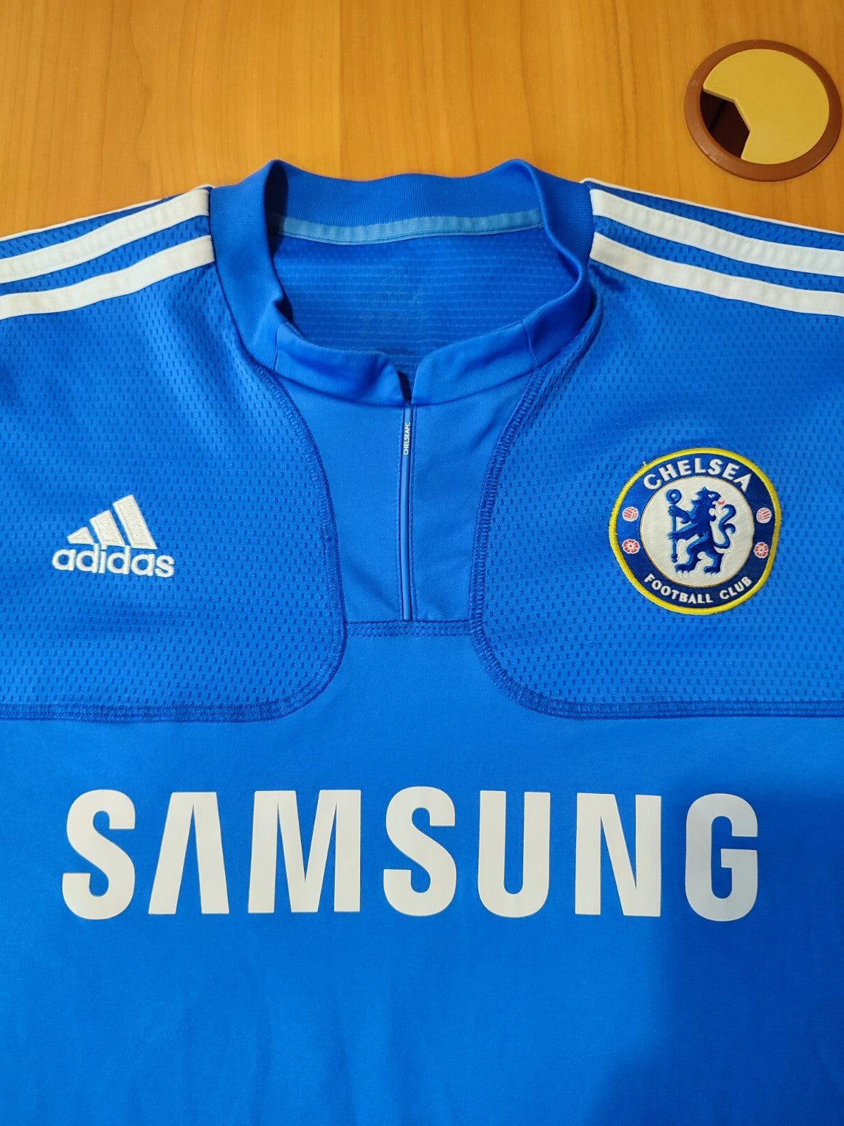 Chelsea London 2009 2010 home Sz M shirt jersey football soccer kit tee Lampard