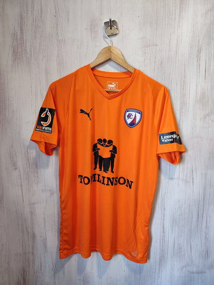 FC Chesterfield 2018 2019 away Size M Puma soccer football shirt jersey kit Reid