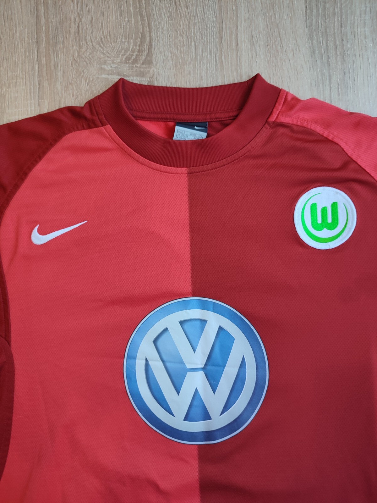 VFL Wolfsburg 2007 2008 goalkeeper Size S shirt jersey football kit GK Benaglio