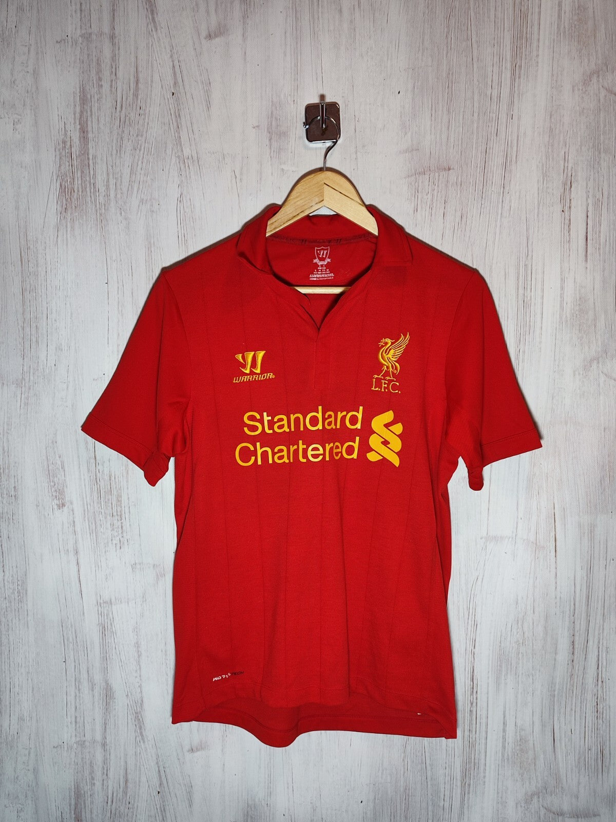 Liverpool 2012 2013 home Sz S football shirt jersey soccer football kit Warrior
