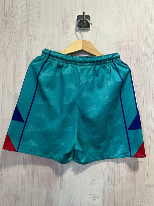 Kids FC Barcelona 1992 1993 1994 1995 away Kappa football soccer shorts YOUTH