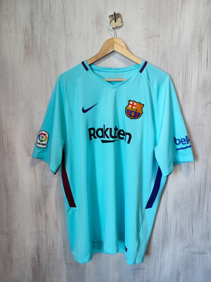 FC Barcelona 2017 2018 away 2XL Nike shirt jersey soccer football kit XXL Messi
