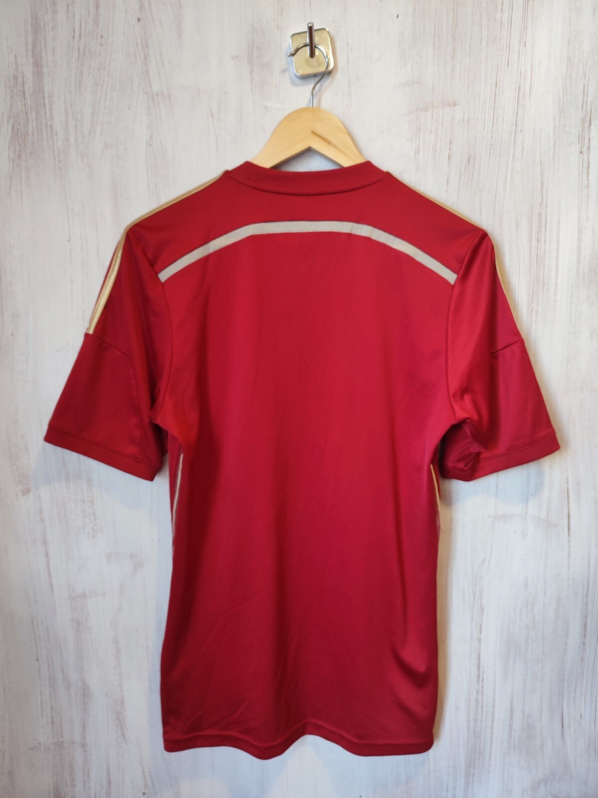 Spain 2013 2014 2015 home Size S Adidas shirt jersey football soccer maillot kit