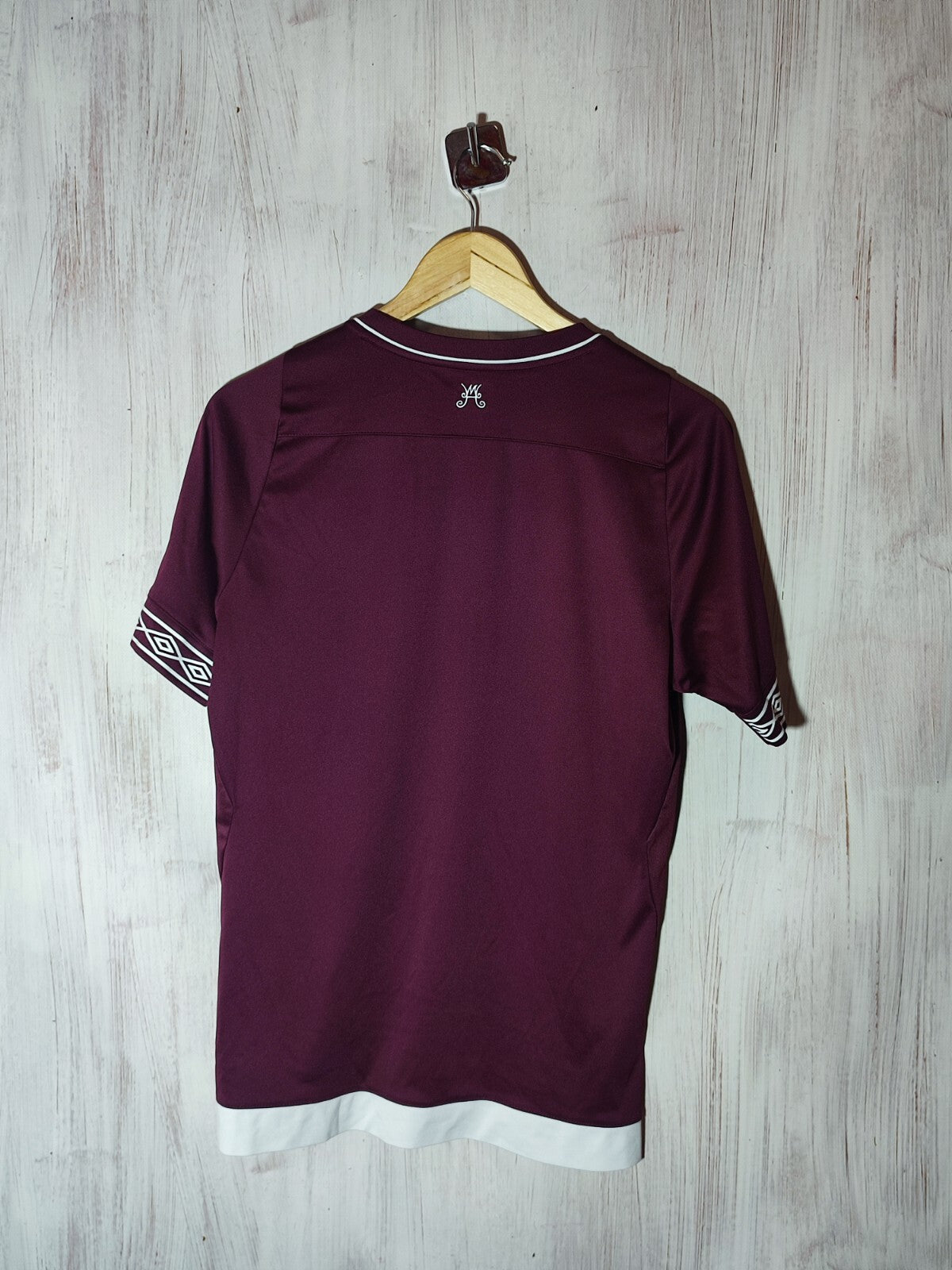 Heart of Midlothian 2018 2019 home Sz S football shirt jersey soccer kit maillot