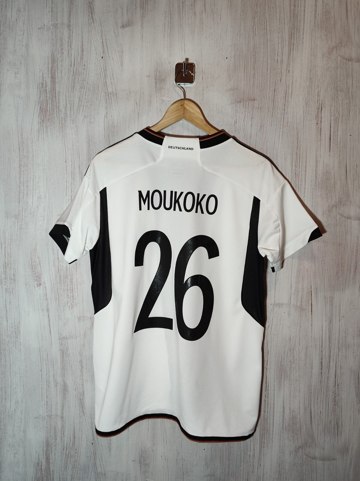 Womens Deutschland 2022 2023 home Size XL Germany jersey football soccer Moukoko