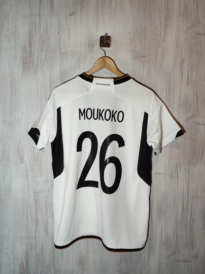 Womens Deutschland 2022 2023 home Size XL Germany jersey football soccer Moukoko