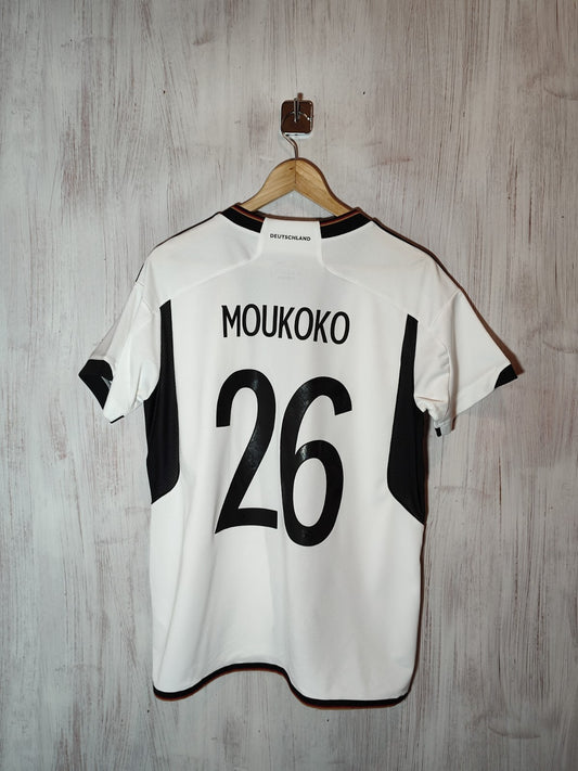 Womens Deutschland 2022 2023 home Size XL Germany jersey football soccer Moukoko