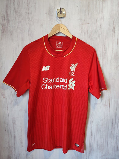 FC Liverpool 2015 2016 home Size M New Balance shirt soccer jersey football kit