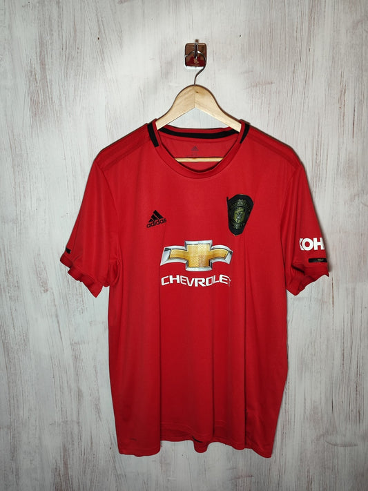 Manchester United 2019 2020 Home 2XL Adidas soccer shirt jersey football kit XXL