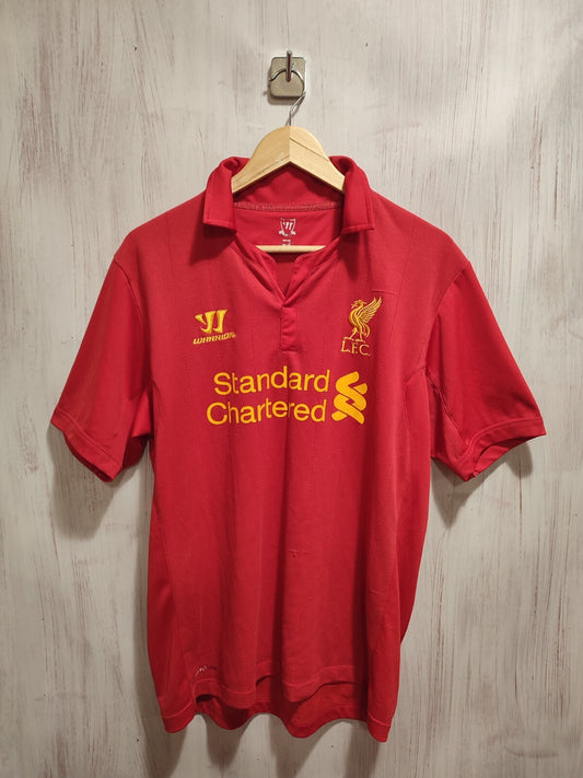 FC Liverpool 2012 2013 home Sz L football shirt jersey soccer kit Warrior Allen