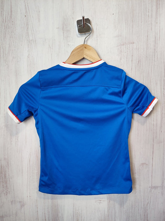 KIDS 3-4y Glasgow Rangers 2020 2021 home soccer shirt jersey junior football kit