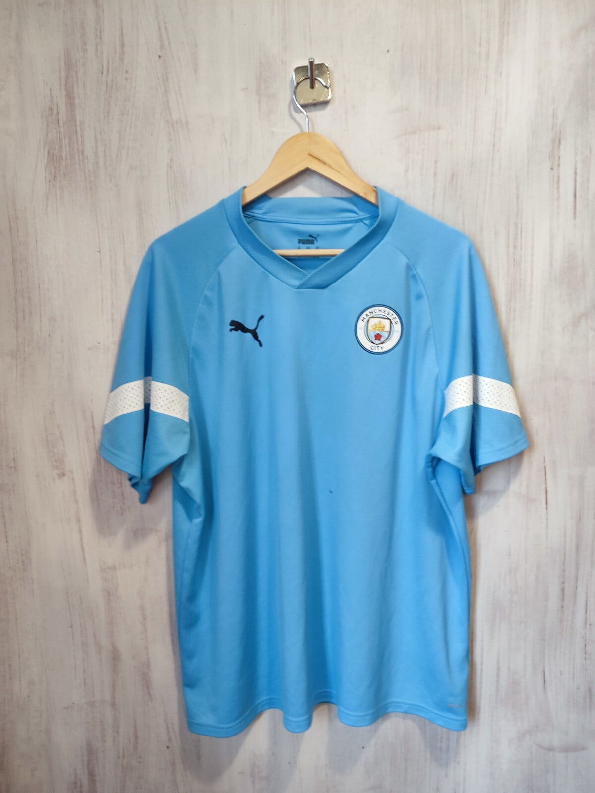Manchester City 2020 2021 training Sz 2XL PUMA football soccer shirt jersey XXL