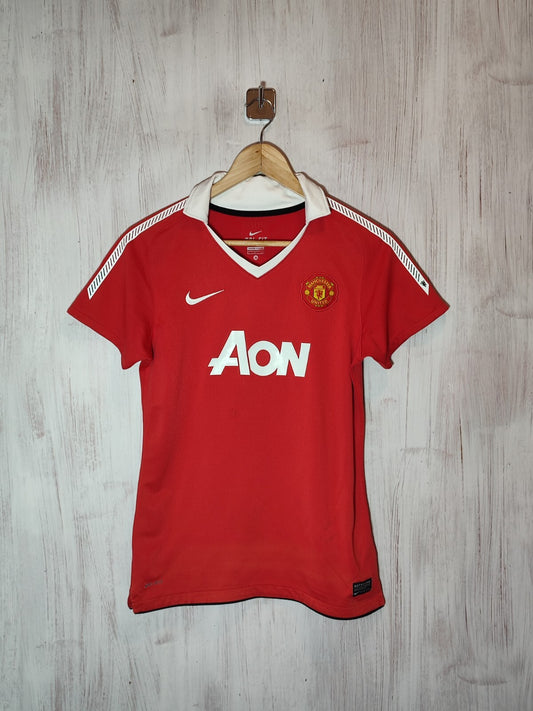 women's Manchester United 2010 2011 home Size S shirt jersey soccer football kit