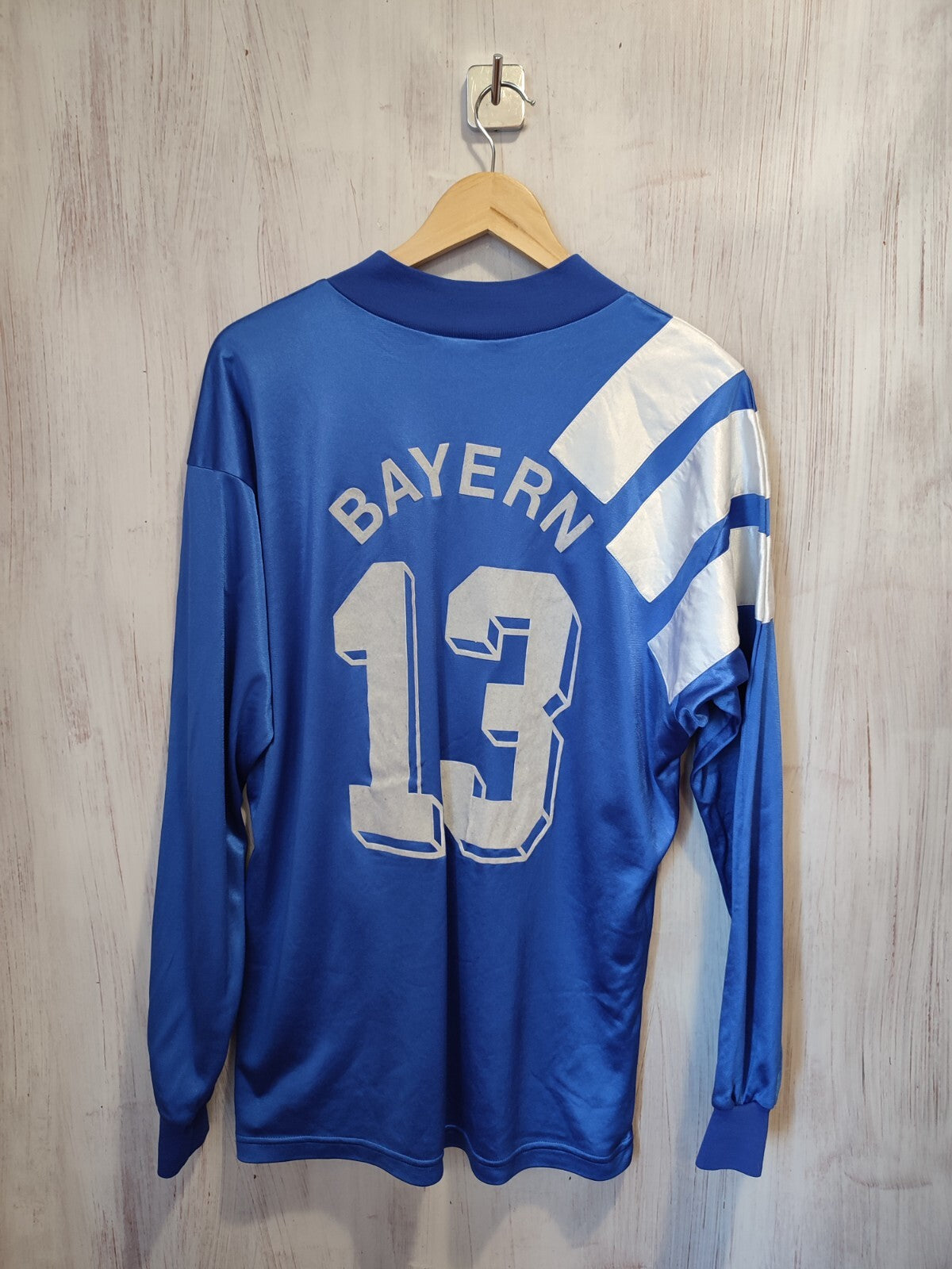 VINTAGE BFV Bayern 1990's Sz L shirt jersey soccer football trikot kit 90's L/S