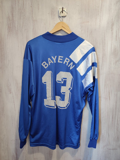VINTAGE BFV Bayern 1990's Sz L shirt jersey soccer football trikot kit 90's L/S