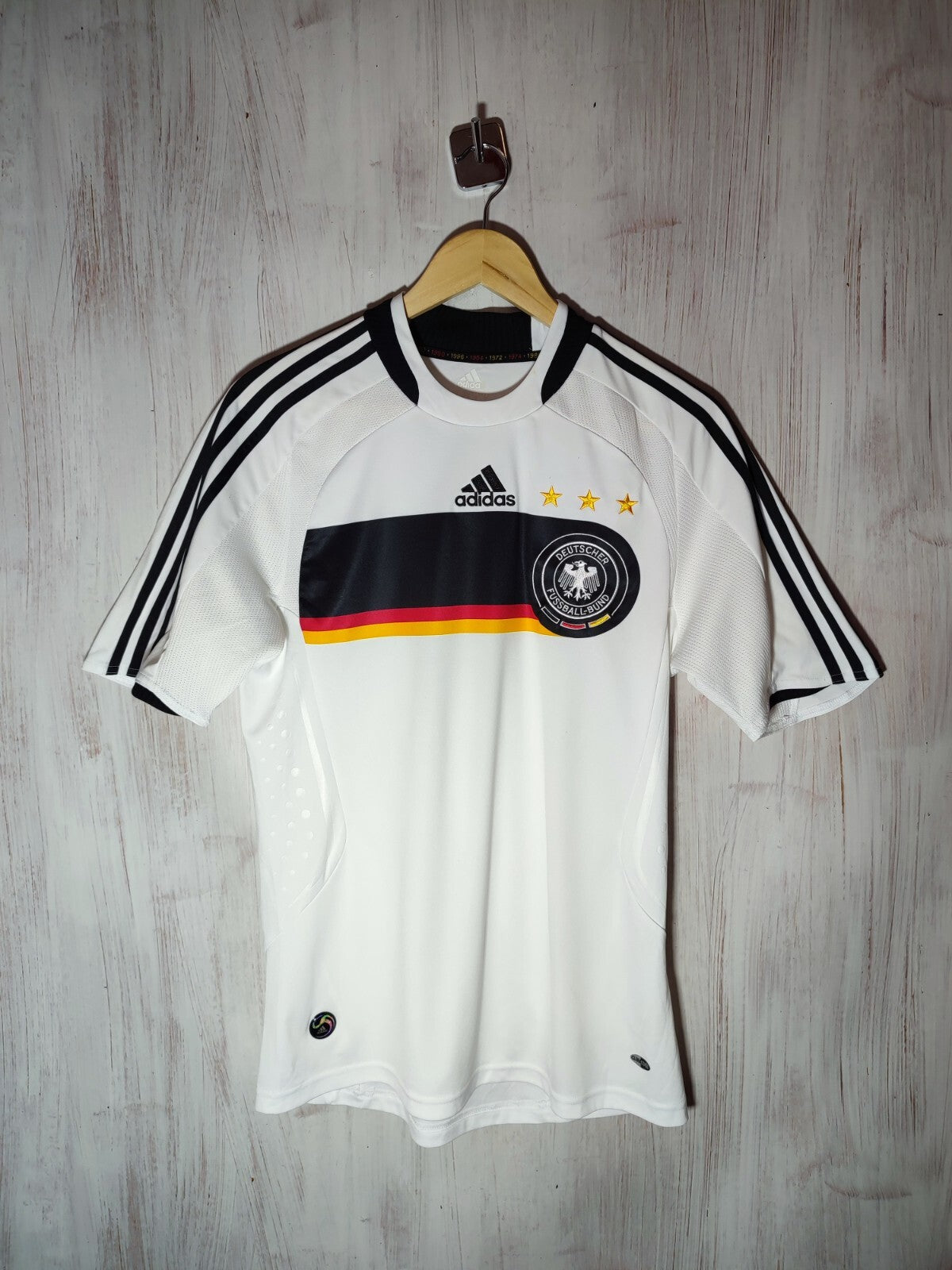 Deutschland 2007 2008 home Sz M Germany shirt jersey soccer football kit trikot
