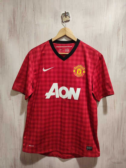 Manchester United 2012 2013 home Size L Nike shirt jersey football kit tee James
