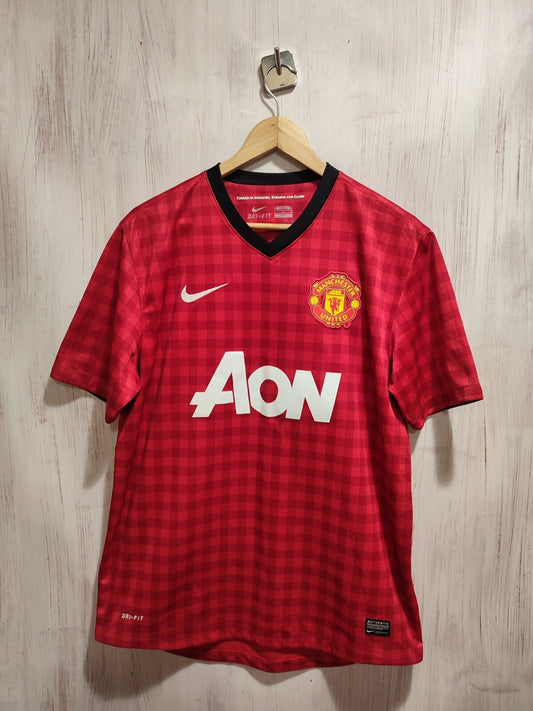 Manchester United 2012 2013 home Size L Nike shirt jersey football kit tee James