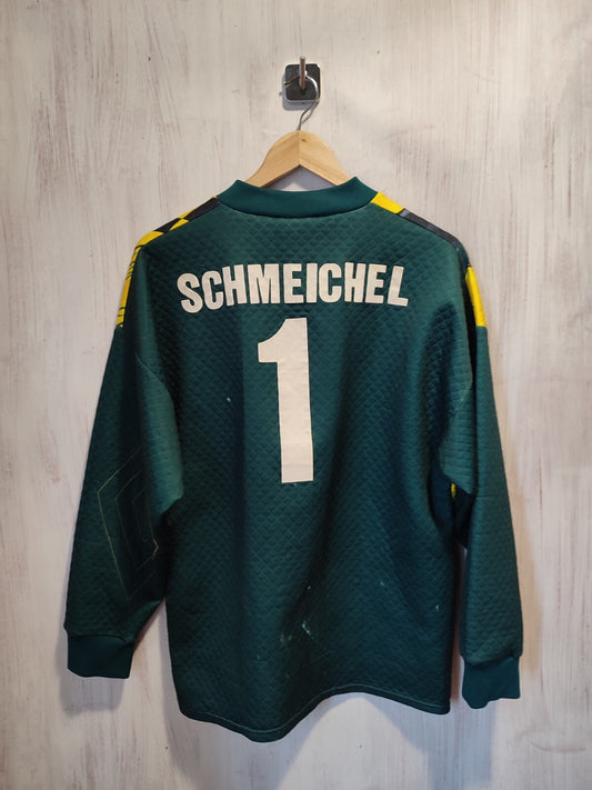 Manchester United 1995 1996 1997 goalkeeper Sz M shirt jersey Schmeichel kit GK