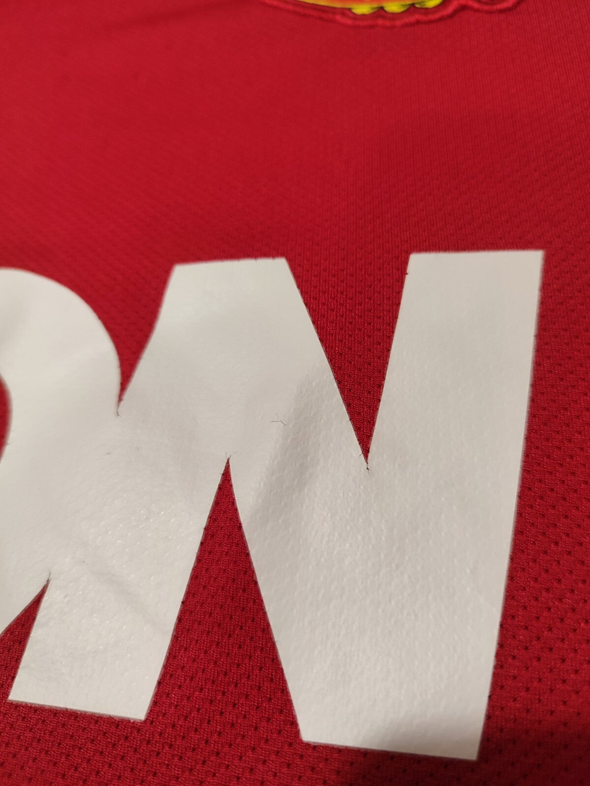 Manchester United 2011 2012 home Size L Nike shirt jersey football soccer Young