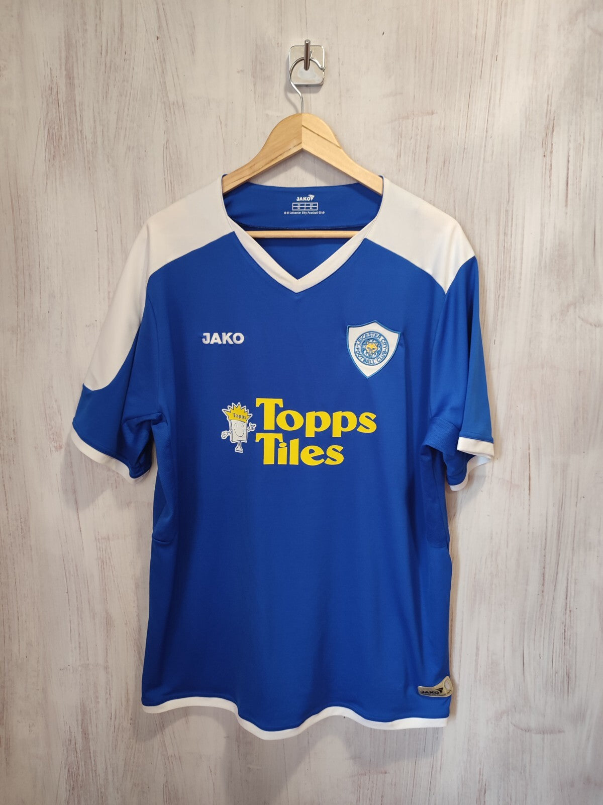 Leicester City 2007 2008 2009 home Size XL shirt jersey soccer football kit tee