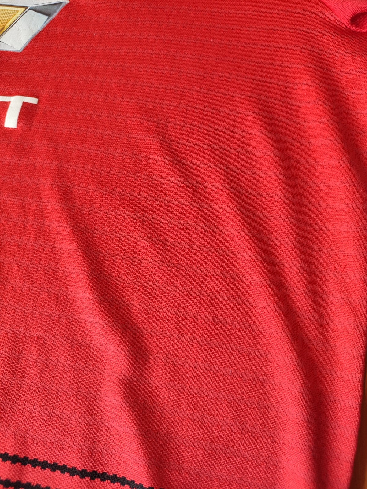 Manchester United 2018 2019 home Size XL Adidas soccer shirt jersey football kit