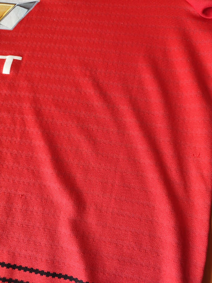 Manchester United 2018 2019 home Size XL Adidas soccer shirt jersey football kit
