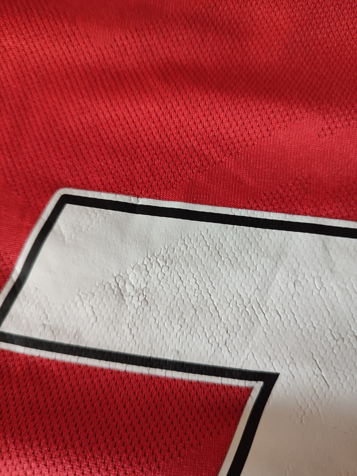 Manchester United 2010 2011 home Size M shirt jersey soccer football kit tee L/S