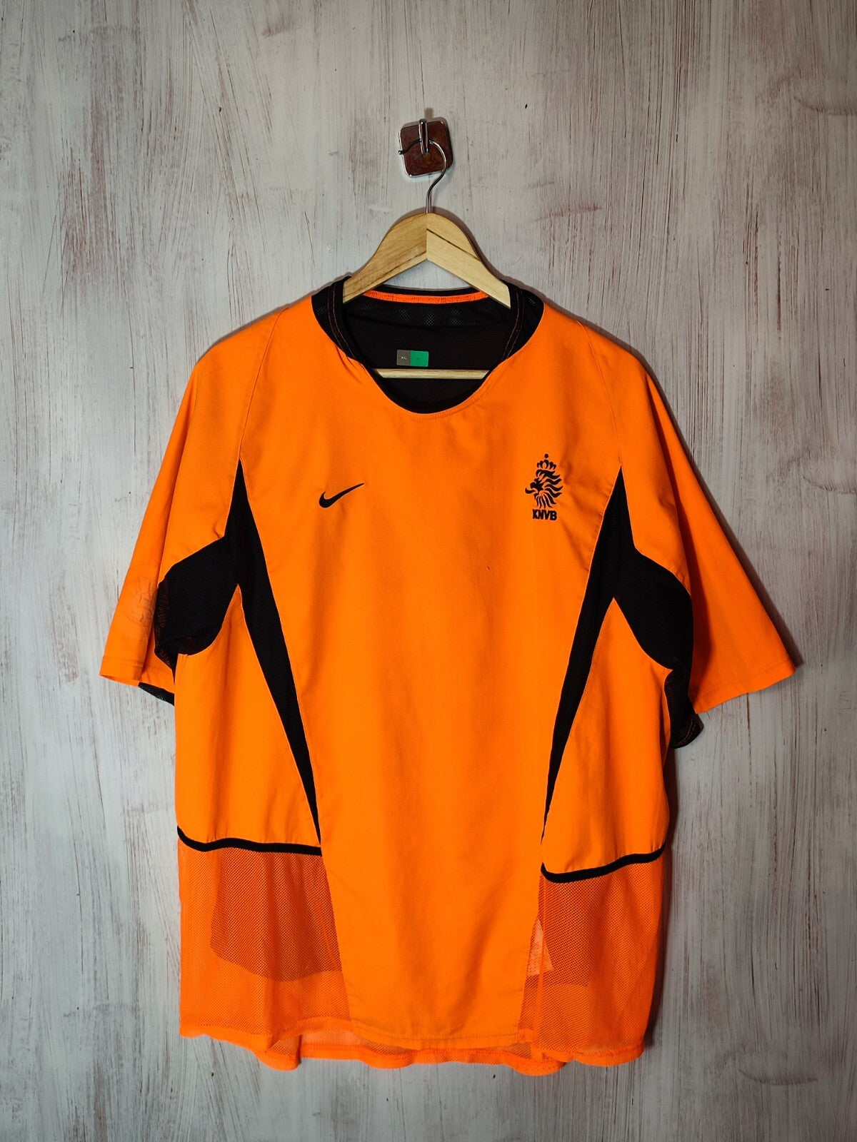 AUTHENTIC Netherlands 2002 2004 home Sz XL Holland shirt jersey soccer football
