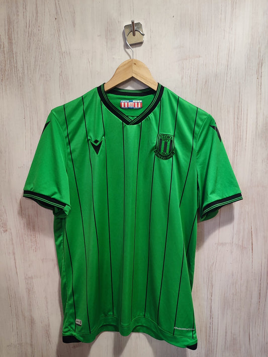 Stoke City 2021 2022 away Size M Macron shirt jersey soccer football kit trikot