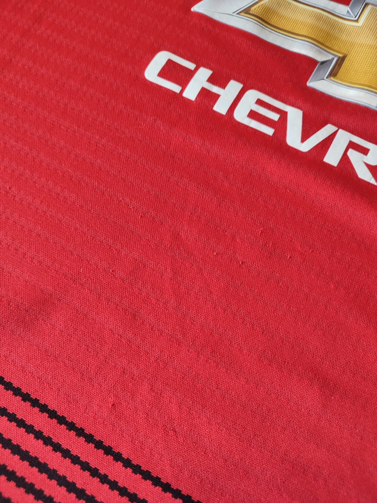 Manchester United 2018 2019 home Size XL Adidas soccer shirt jersey football kit