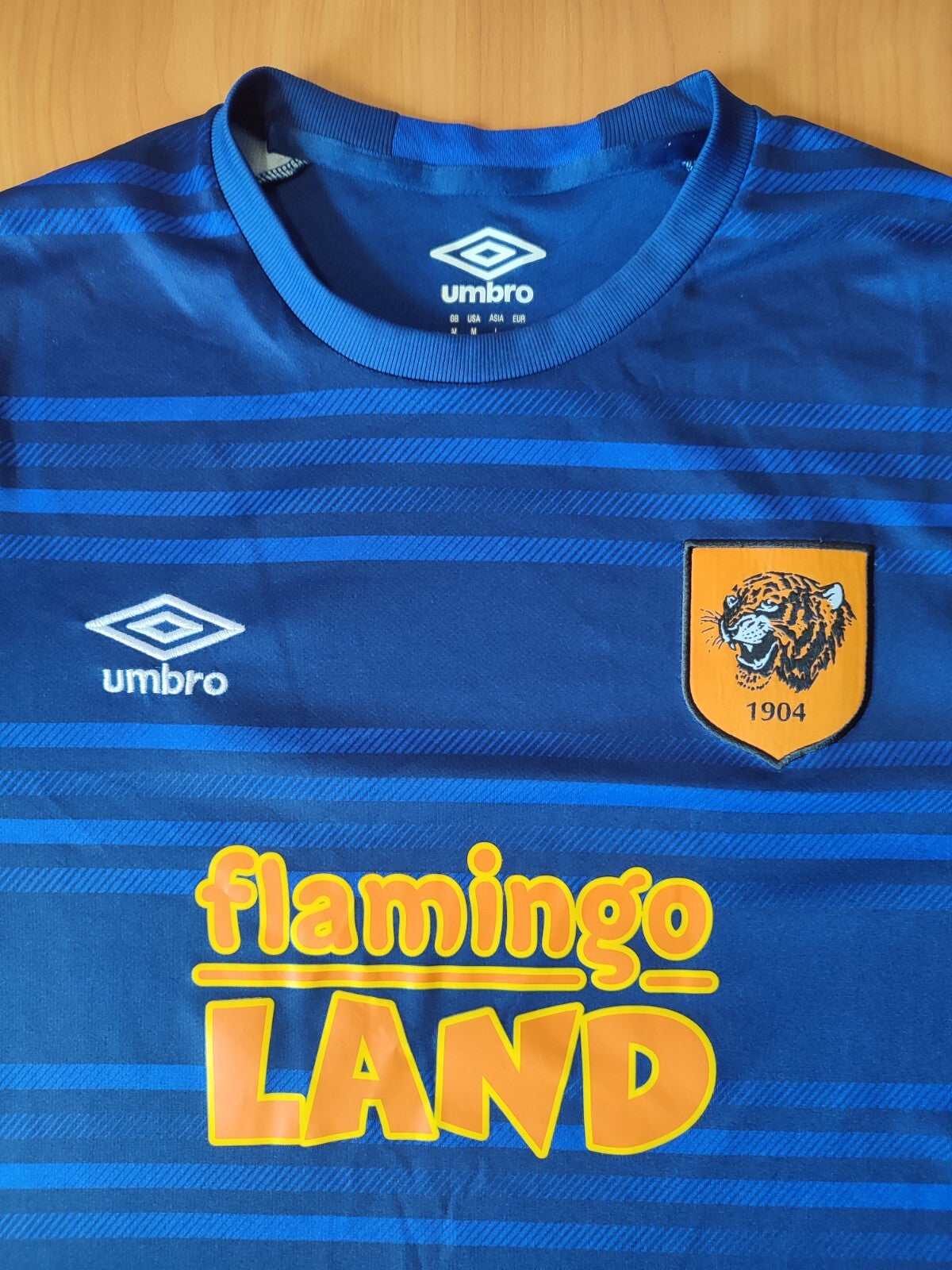 Hull City 2015 2016 Sz M goalkeeper soccer shirt jersey football GK maillot L/S