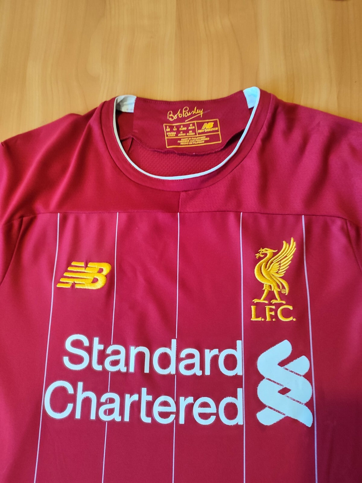 FC Liverpool 2019 2020 home Size S shirt soccer football jersey kit maillot tee