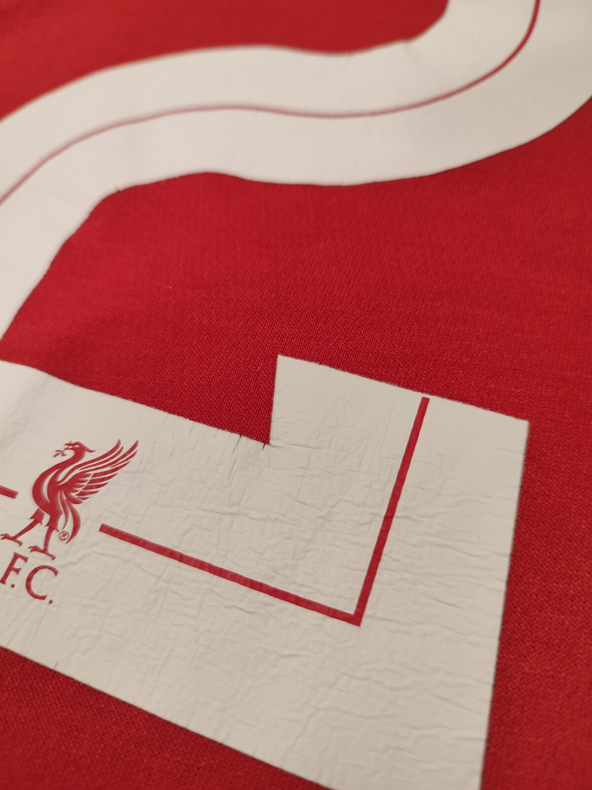 FC Liverpool 2012 2013 home Sz L football shirt jersey soccer kit Warrior Allen