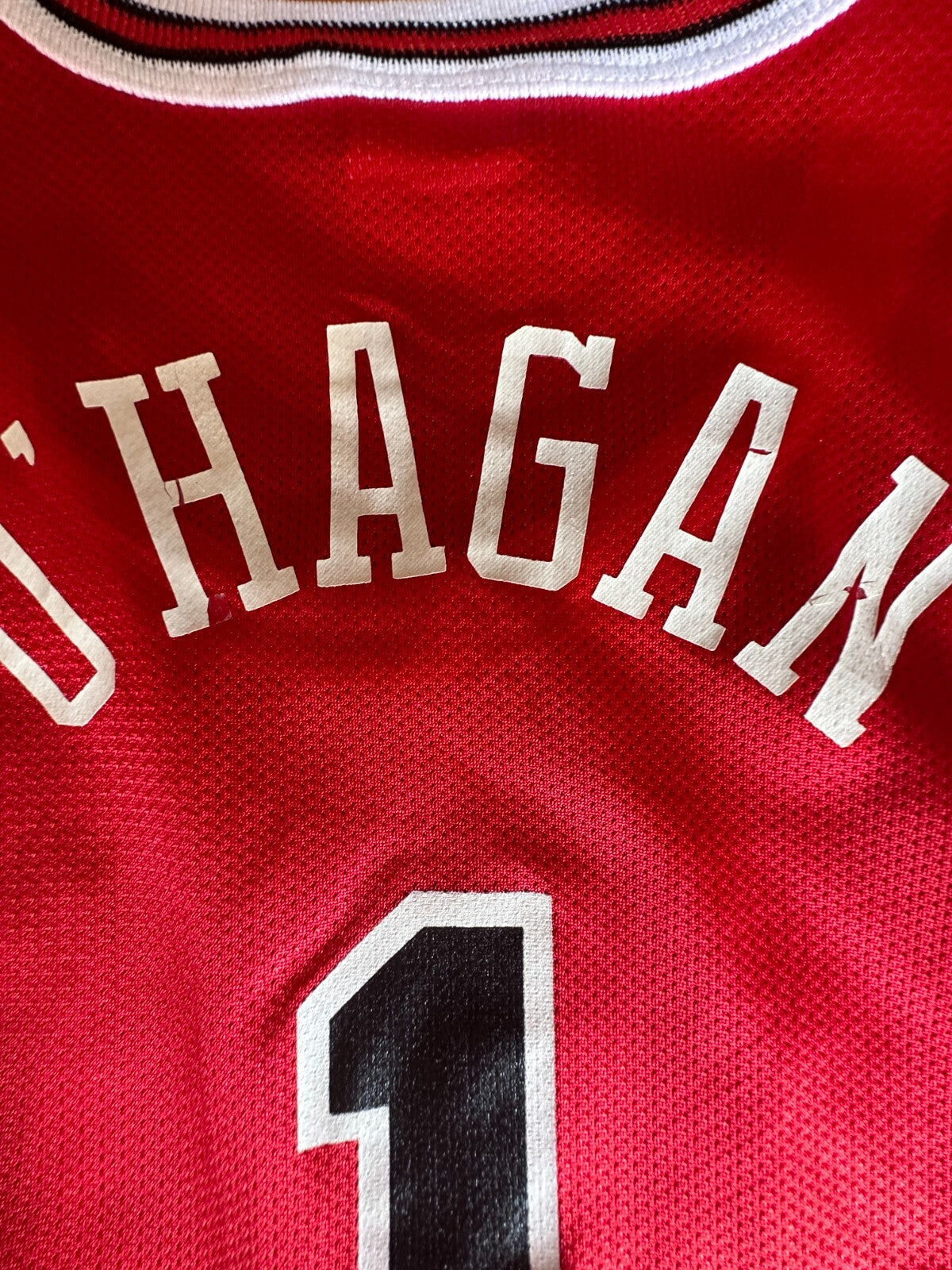 kids Chicago Bulls #1 Size XL 18-20 Champion basketball jersey shirt kit youth