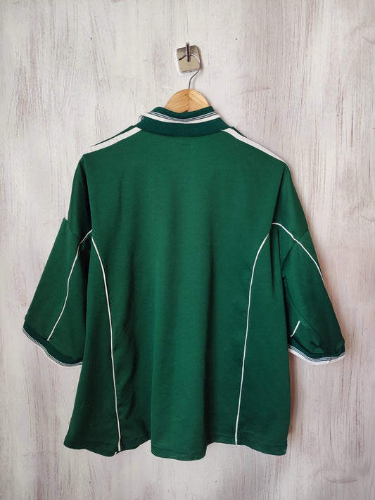 Plymouth Argyle 2001 2002 home Sz 46/48" soccer shirt jersey football Patrick