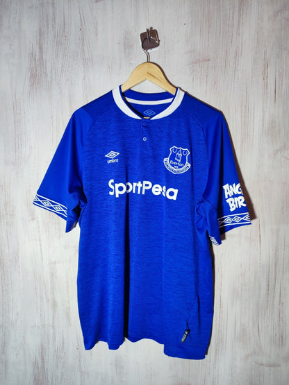 FC Everton 2018 2019 home Sz 2XL Umbro shirt jersey soccer kit football tee XXL