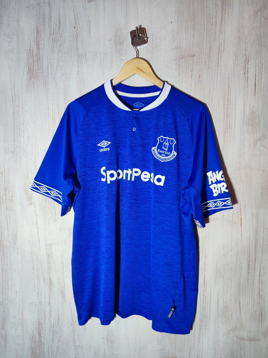 FC Everton 2018 2019 home Sz 2XL Umbro shirt jersey soccer kit football tee XXL