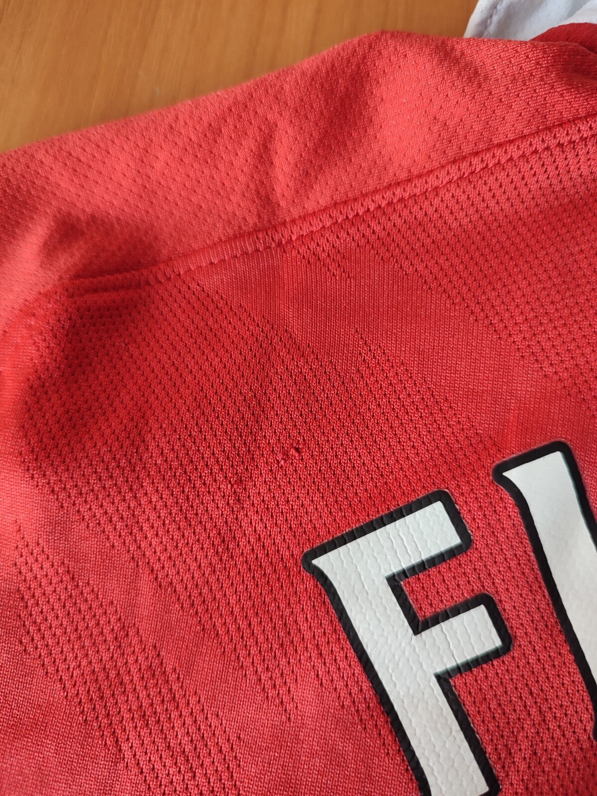 Manchester United 2010 2011 home Size M shirt jersey soccer football kit tee L/S