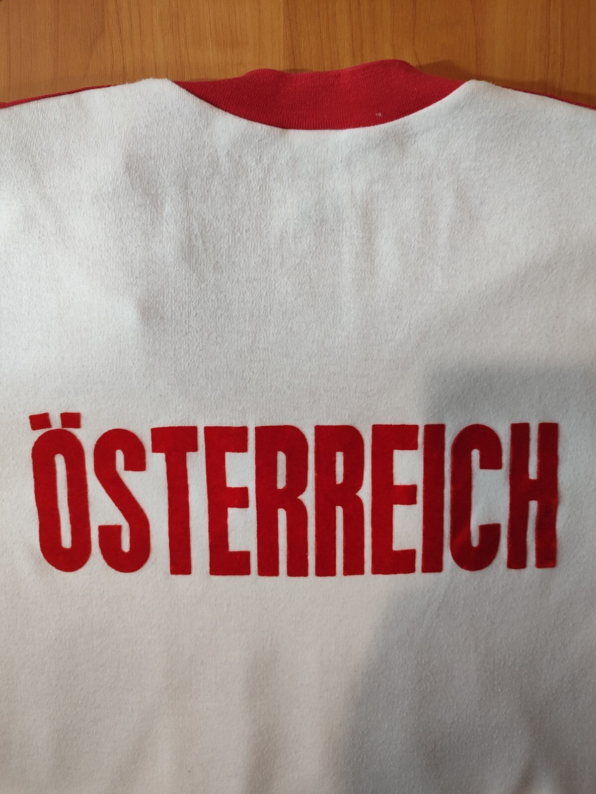 VINTAGE Austria Size L Adidas soccer shirt jersey football kit trikot Osterreich