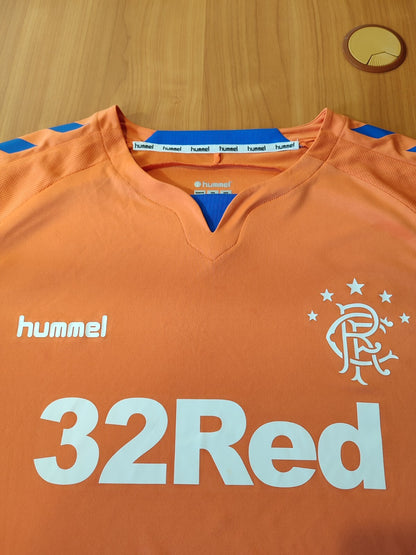Glasgow Rangers 2018 2019 third Size XL Hummel soccer shirt jersey football 3rd